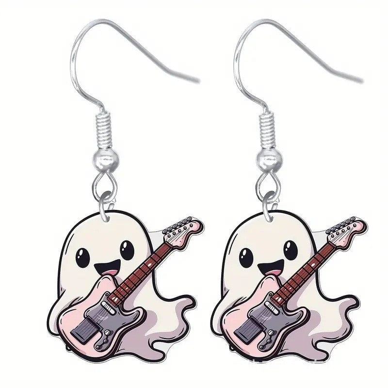 Wholesale  Acrylic Ghost Earrings