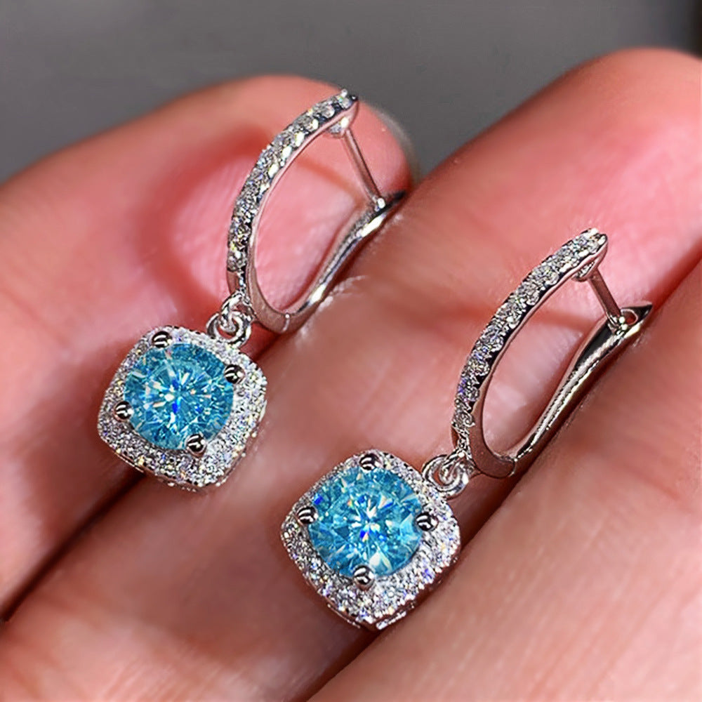 Wholesale Women's Micropaved Zirconia Versatile Earrings ACC-ES-Caos034
