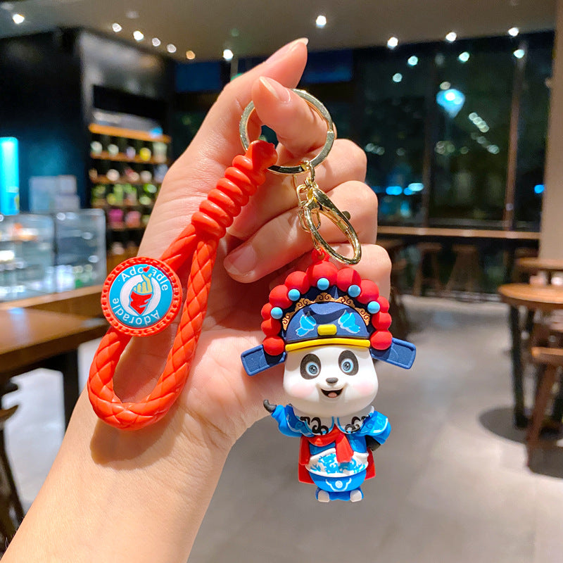 Wholesale Sports Panda Keychains Pendants ACC-KC-GongZ025