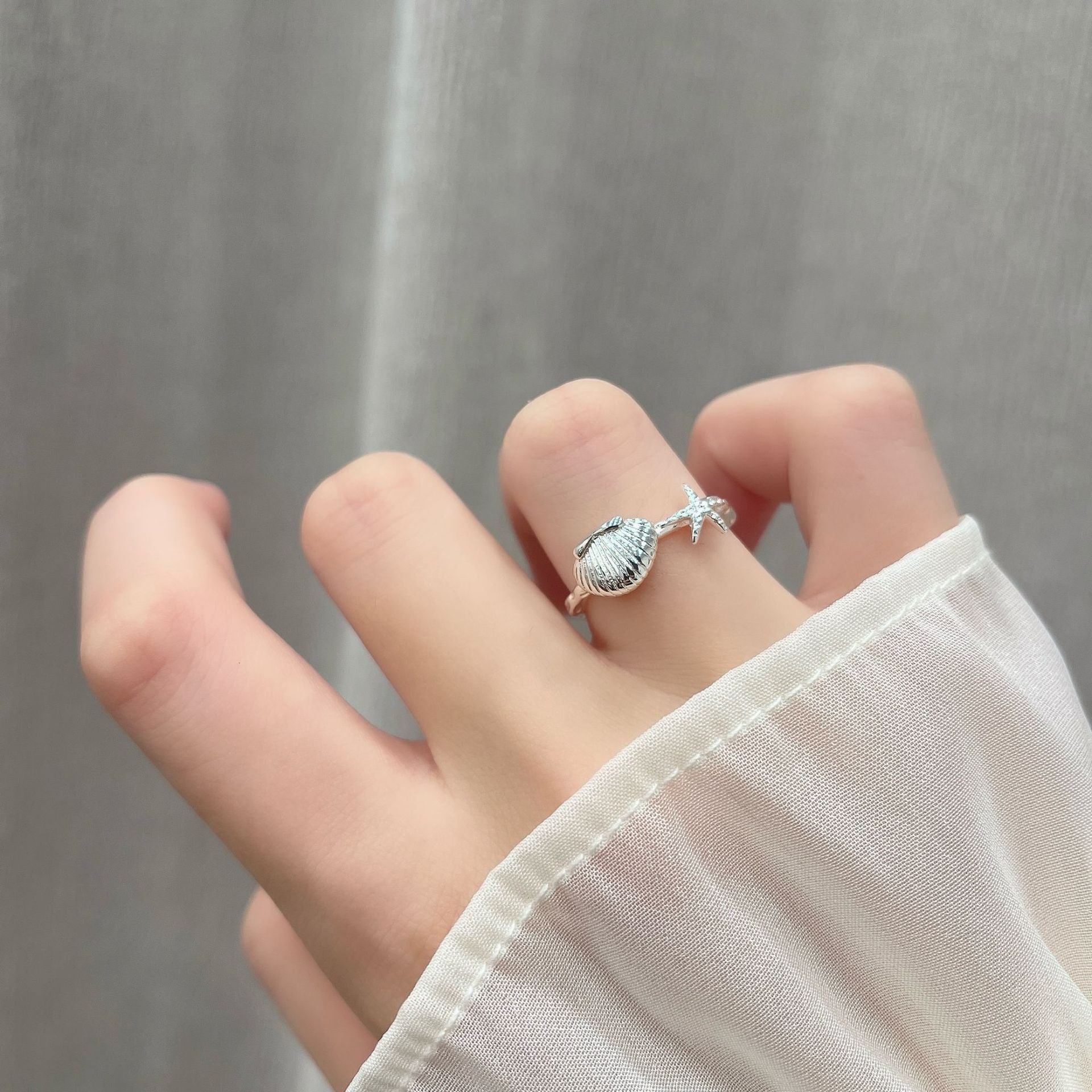 Wholesale Irregular Hollow Opening Ring