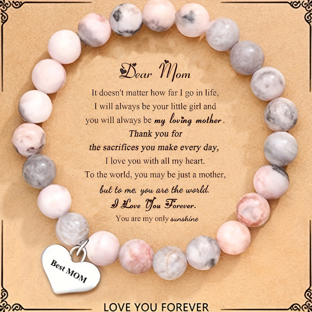Wholesale Mother' s Day Colorful " MAMA"  Letter Bead Bracelet