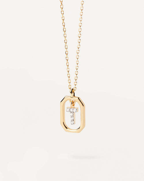 Wholesale Silver MINI Letter Necklace