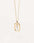 Wholesale Silver MINI Letter Necklace