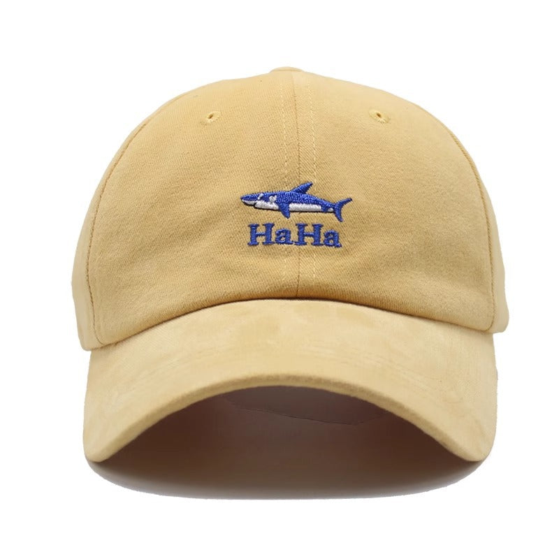 Wholesale Alphabet shark print baseball cap