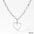Wholesale love necklace earrings stainless steel personality retro necklace