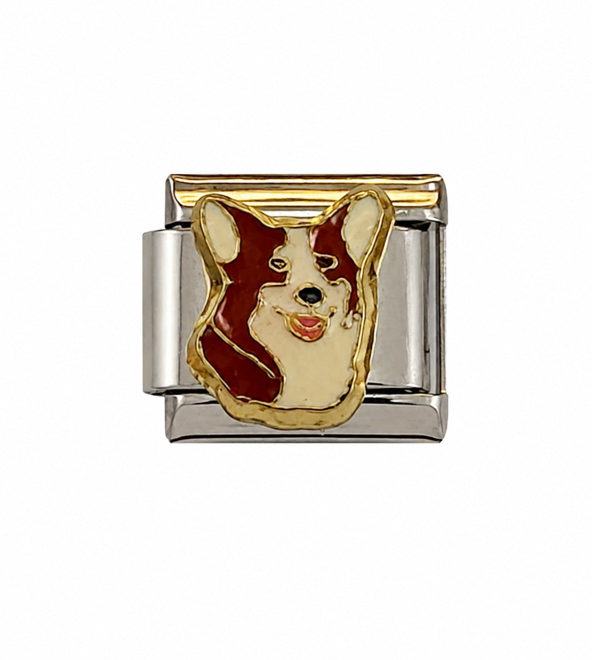 Wholesale Stainless Steel Italian Style Modular Dog Paw Animal Series Bracelet Fashion Accessory Gift