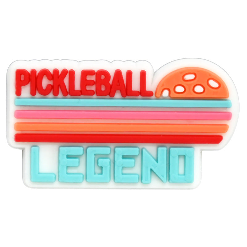 Wholesale Random 100pcs Ball Sports PVC Soft Rubber Shoe Buckle Decoration ACC-SC-RYY077