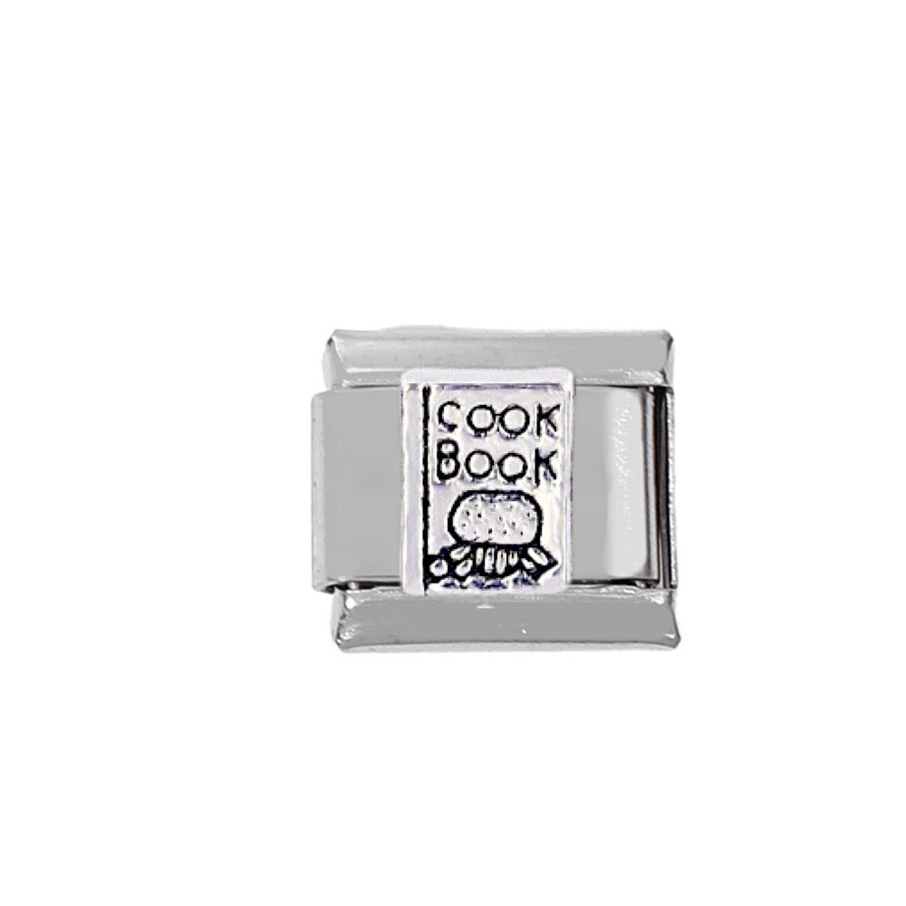 Wholesale Hamburger Coffee Stainless Steel DIY Charm Module For Bracelet Necklace Making Craft Supply