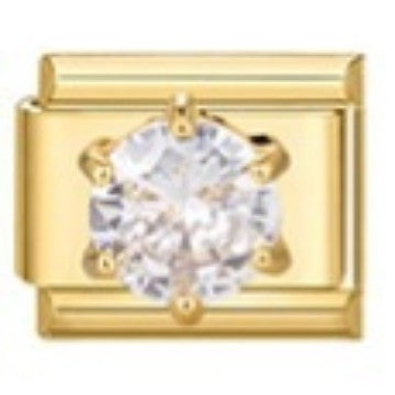 Wholesale 9mm Italian Charm Starter Bracelets DIY square Single Section Creative Stainless Steel Composable Bracelet