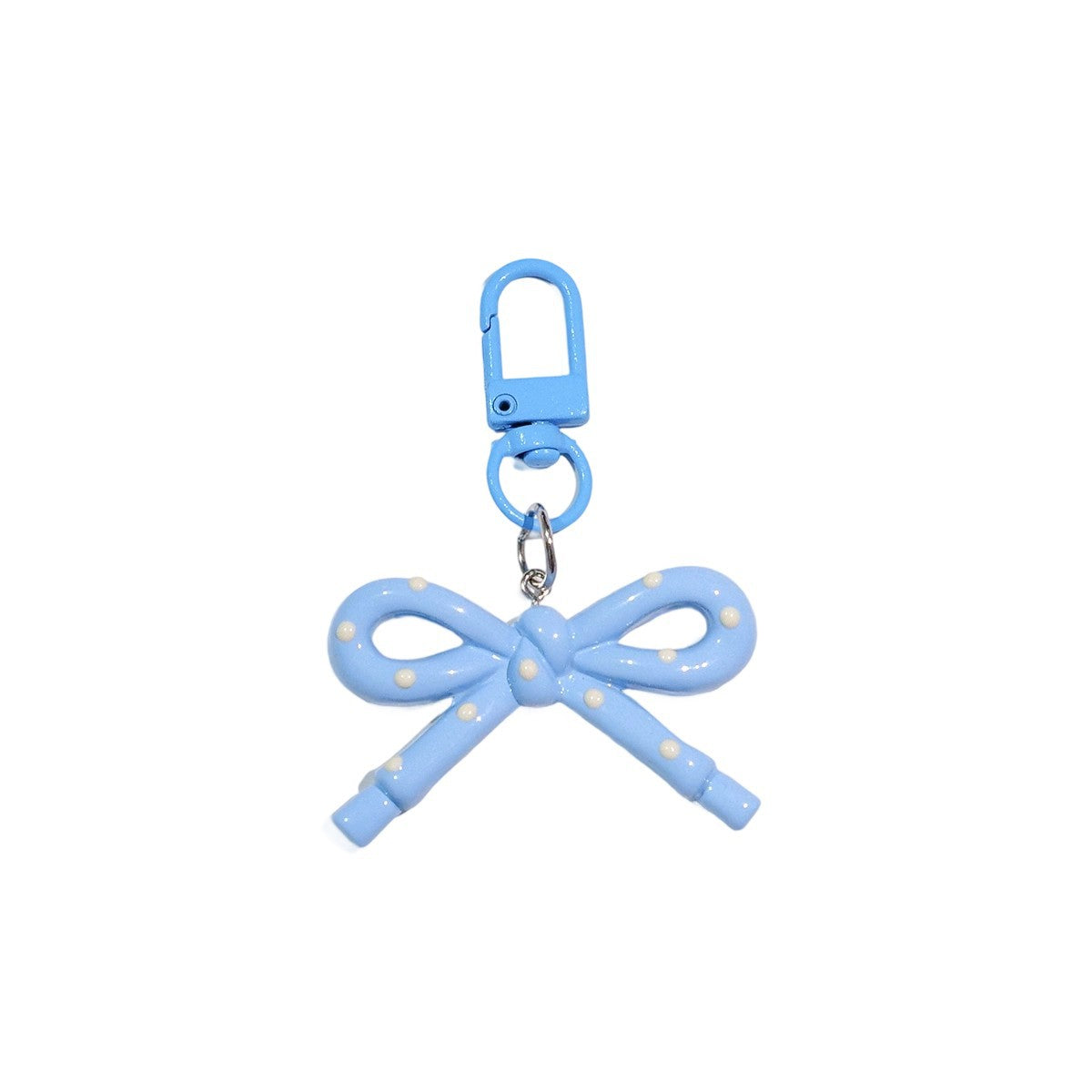 Wholesale Hollow Candy Colored Resin Bow Keychain Pendant,  Modern Bag Charm for Backpack