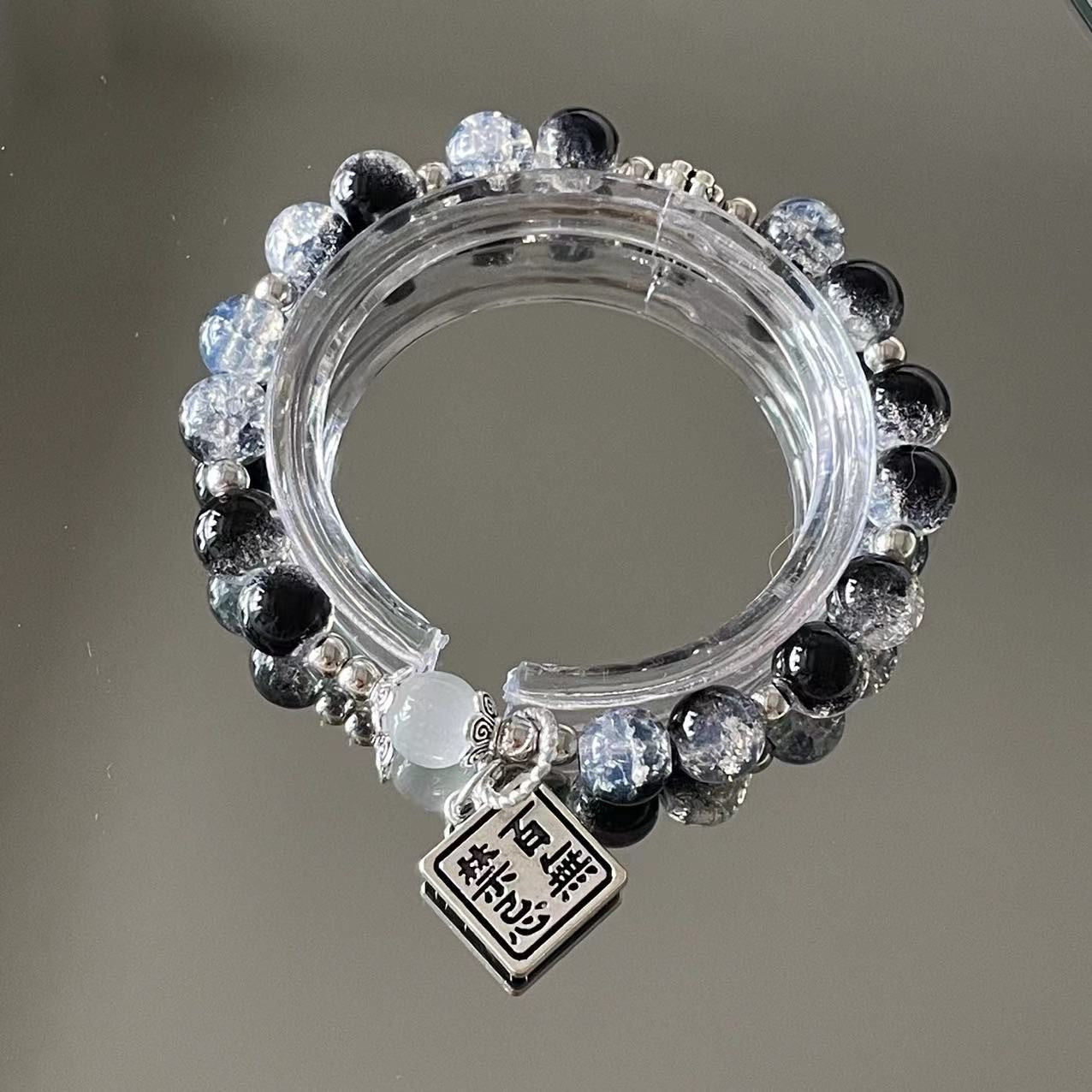 Wholesale Handmade Glass Beaded Bracelet Trendy Unisex Jewelry Accessory Gift