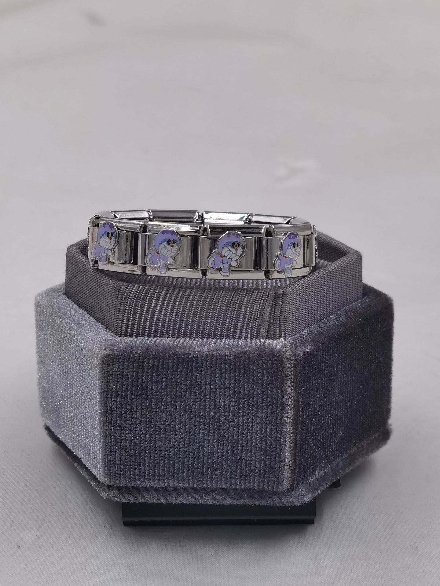 Wholesale Italian Charm Bracelet 9mm DIY Splicing Removable Stainless Steel Cartoon Composable Bracelet ACC-BT-XY041