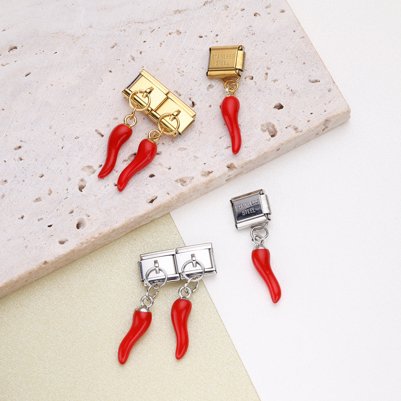 Bracelet de charme italien 10pcs 10 mm