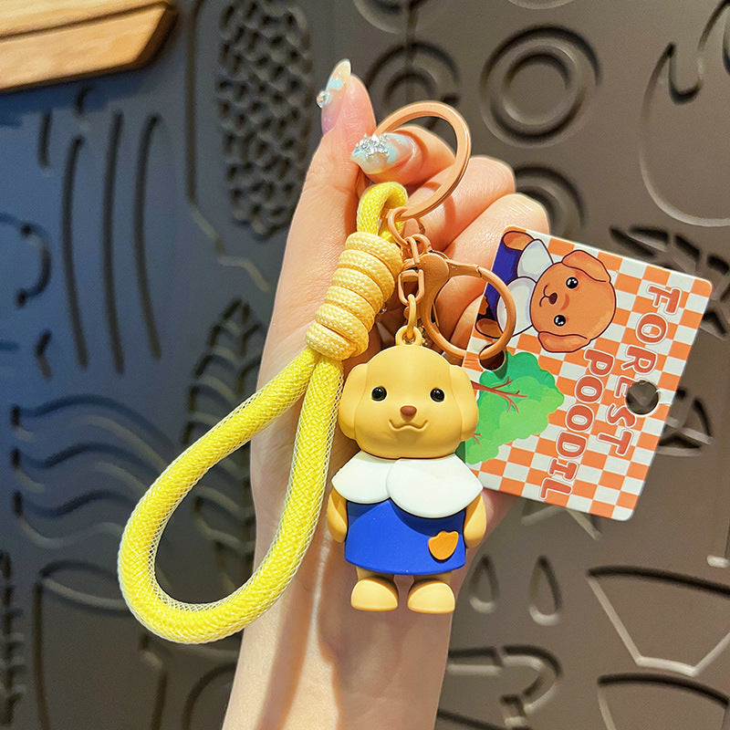 Wholesale Cartoon Cute Puppy PVC Keychains ACC-KC-HangLi020