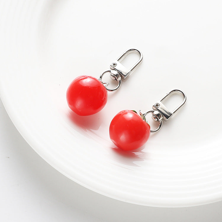 Wholesale Cute Tomato Keychain