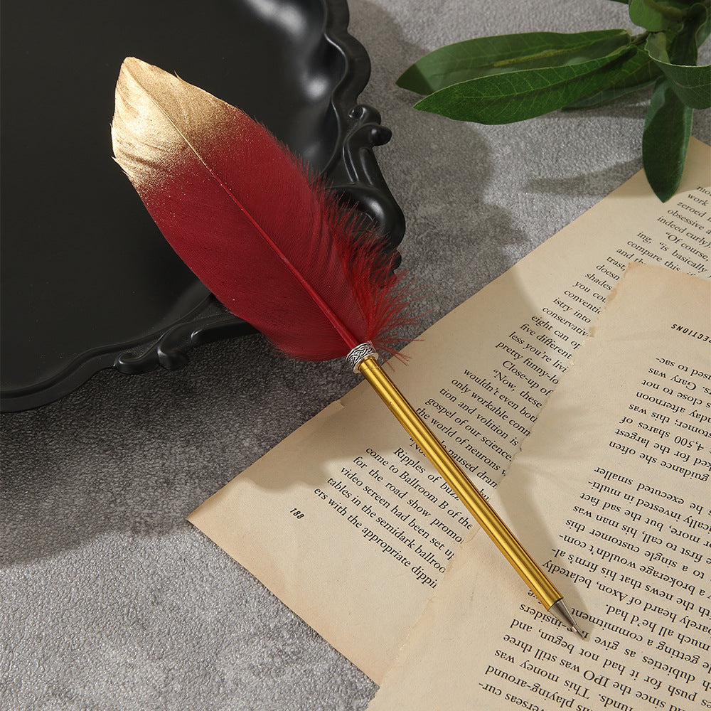 Wholesale Exquisite Feather Ballpoint Pen