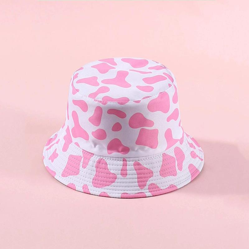 Wholesale Cow Print Double Sided Bucket Hat ACC-HT-DaQi005