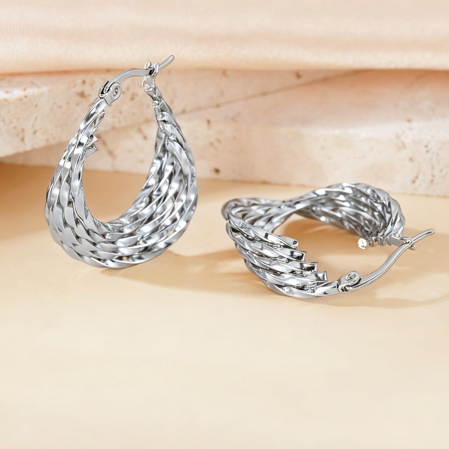 Wholesale titanium steel  non-fading earrings