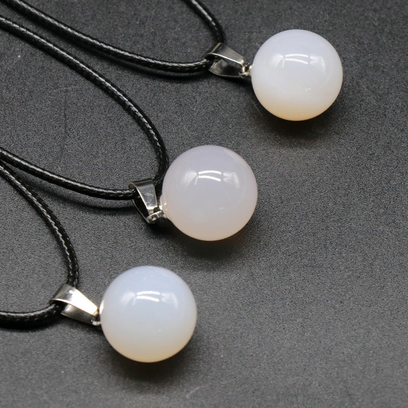 Wholesale 16mm Natural Stone Necklace Pendant ACC-PT-KeSuo001