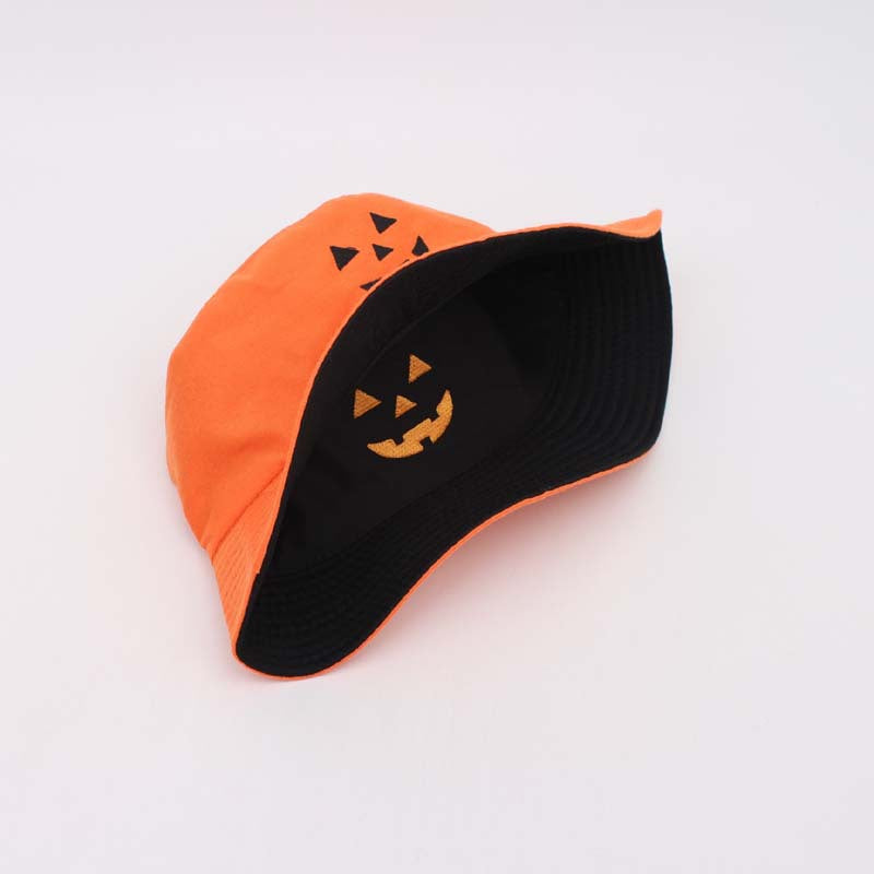 Wholesale   Elements Pumpkin Smiley Fisherman Hat Bucket Hat