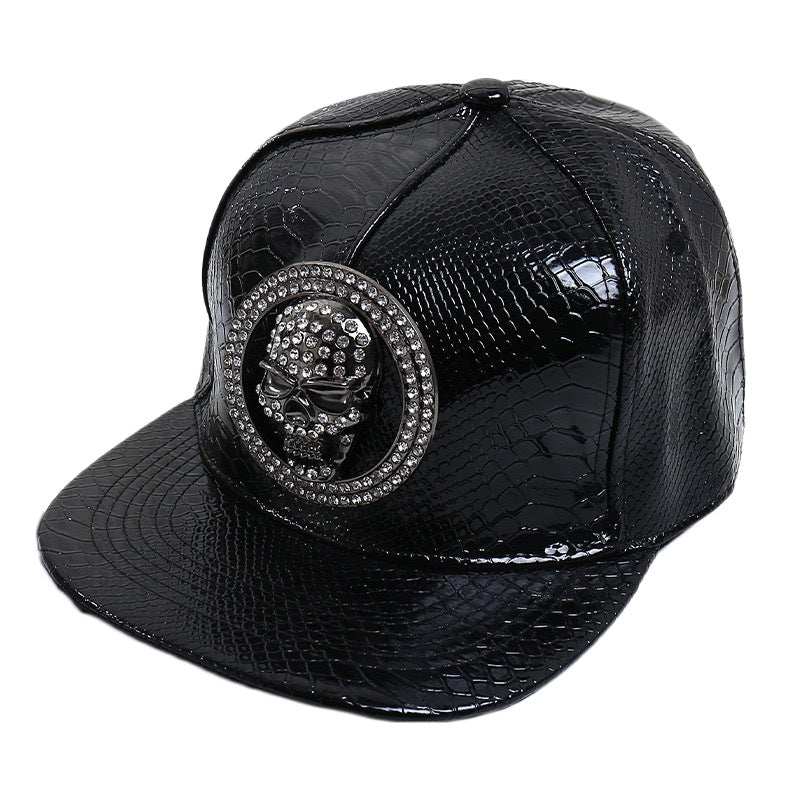 Wholesale PU sunshade metal dollar picture  baseball cap