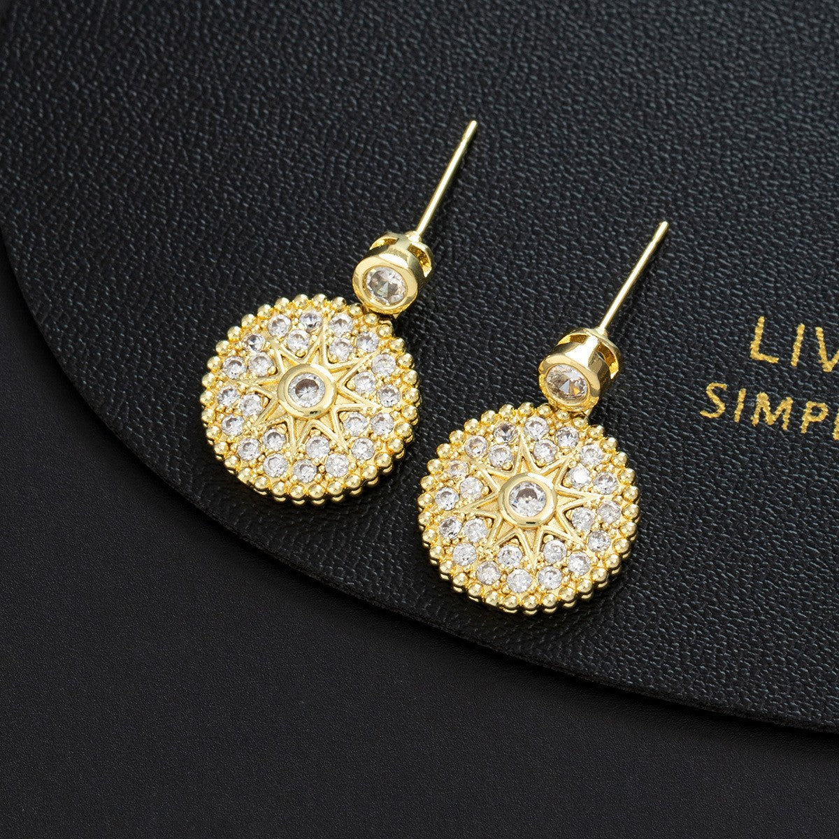 Wholesale Trendy Star Shaped Women S Earrings Irregular Design Copper Electroplated Jewelry Accessory For Gift And Boutique Resale