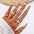 Wholesale 30pcs/set geometric Gothic wind finger ring female personality irregular ring suit