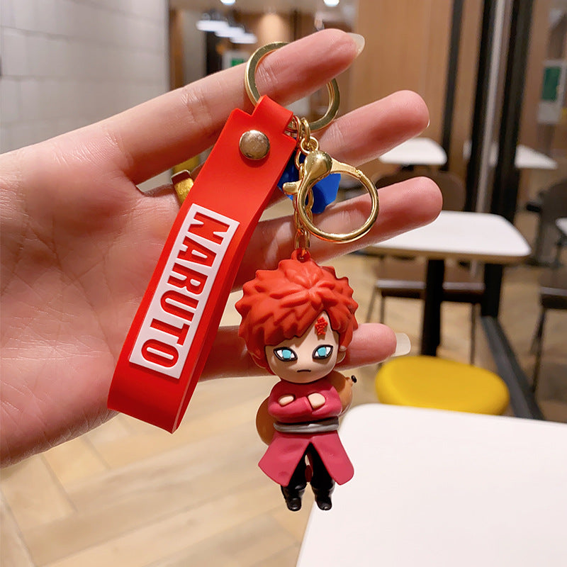 Wholesale Cartoon Anime PVC Soft Glue Keychain Cute Keychain ACC-KC-ErLu016