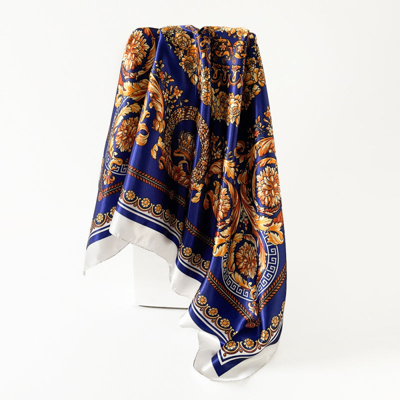 Wholesale 90cm Silk Scarf Large Square Scarf