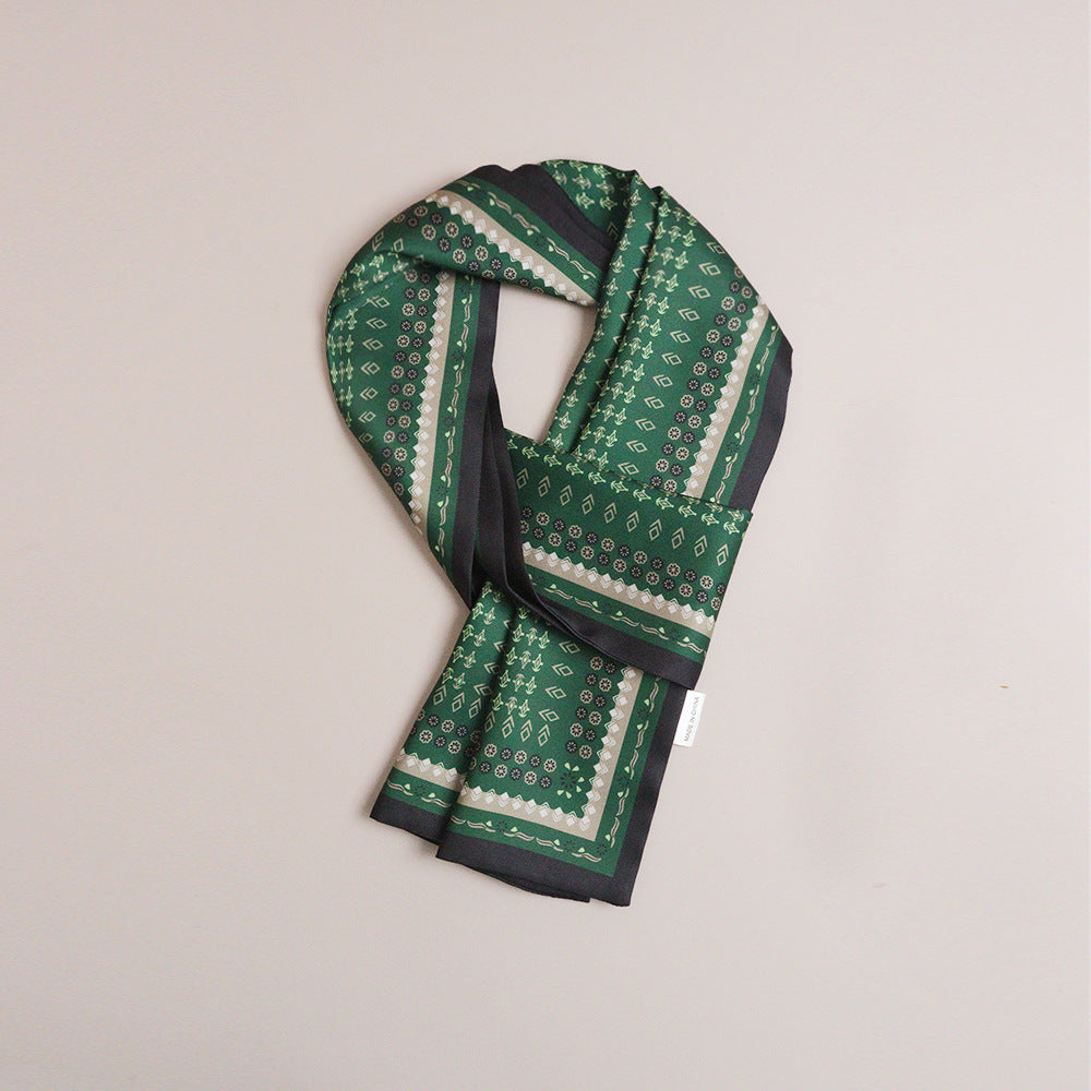 Wholesale  High-end Gift Suit Shirt Silk Scarf