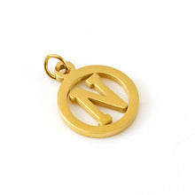 Wholesale Hollow letter Diy 26 English letter pendant