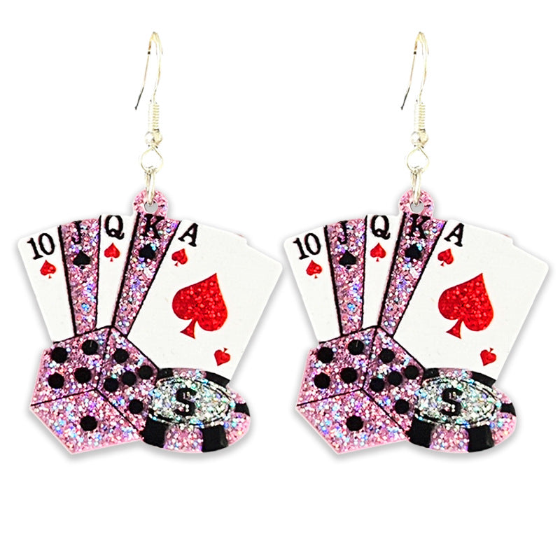 Wholesale 2pairs/pack Western Sparkling Earrings Cowboy Word Sunset Bull Head Boots Earrings