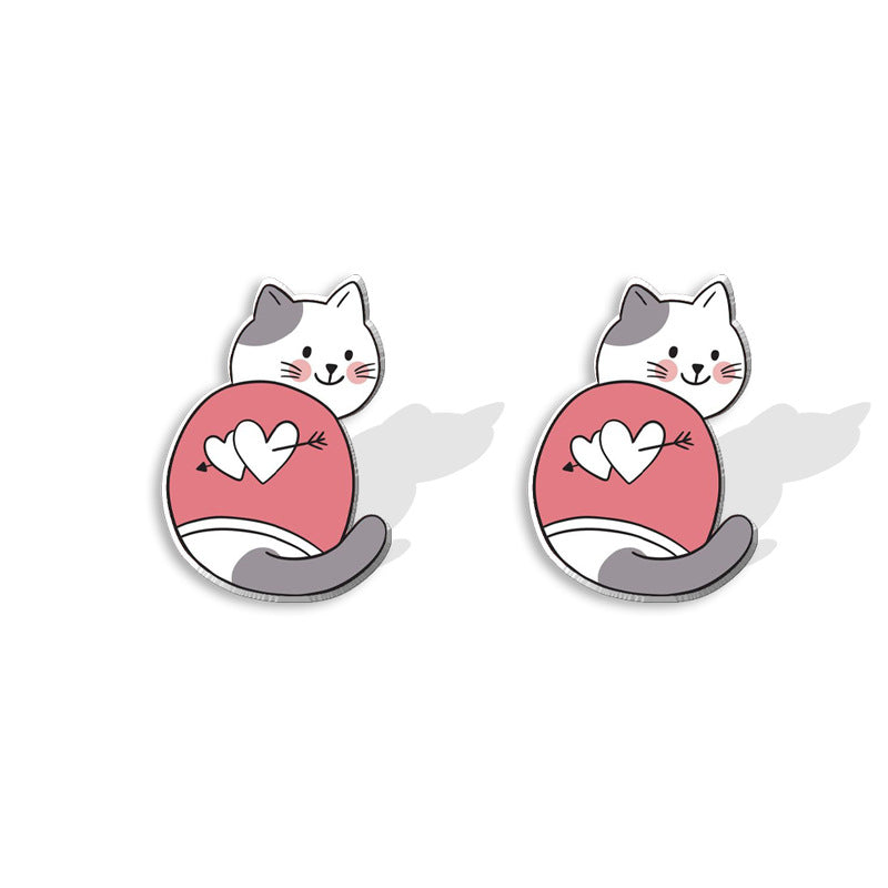 Wholesale Cartoon Cute Resin Earrings ACCVIP-ES-XiangLian018