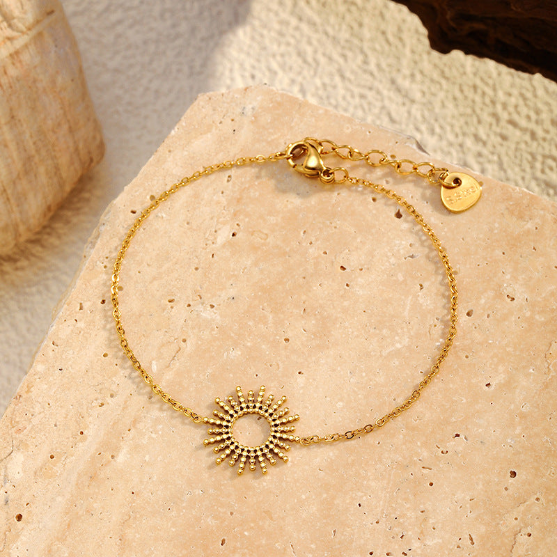 Wholesale Sunflower Series Niche  Necklace
