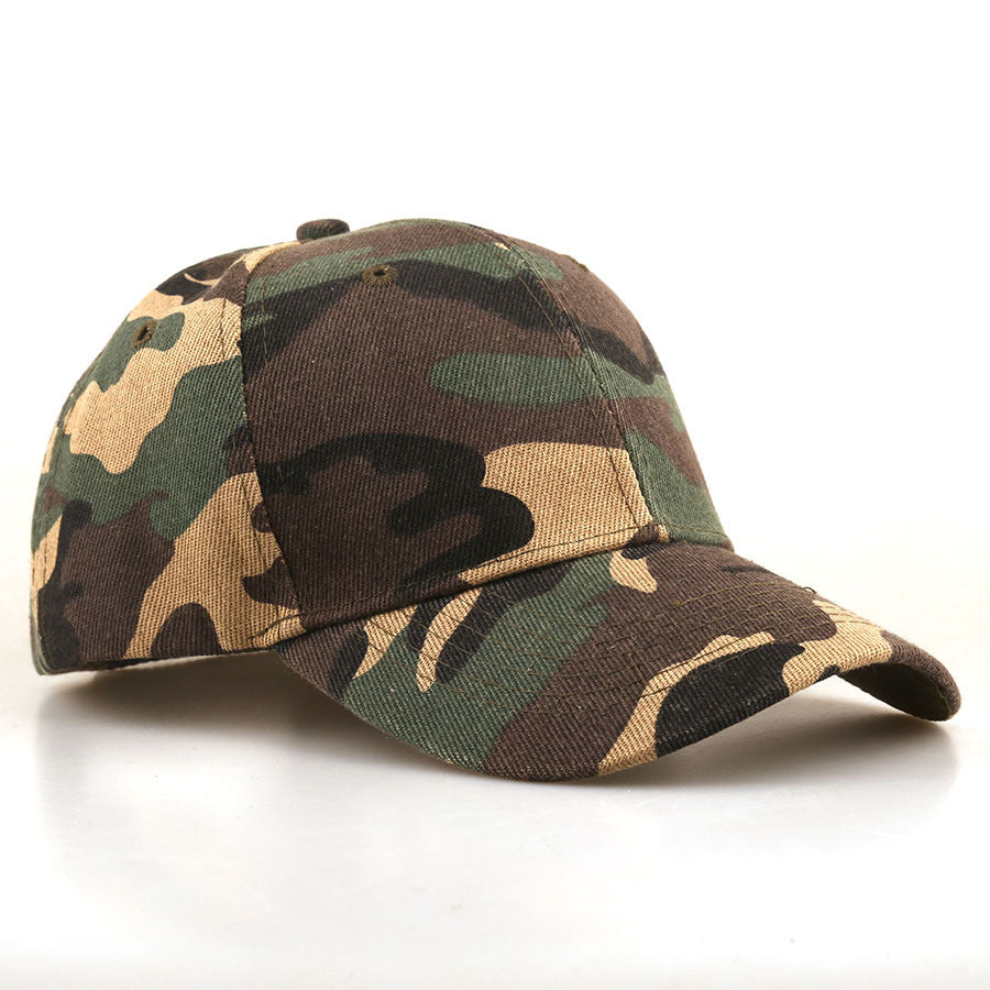Wholesale Baseball cap denim cotton camouflage cap