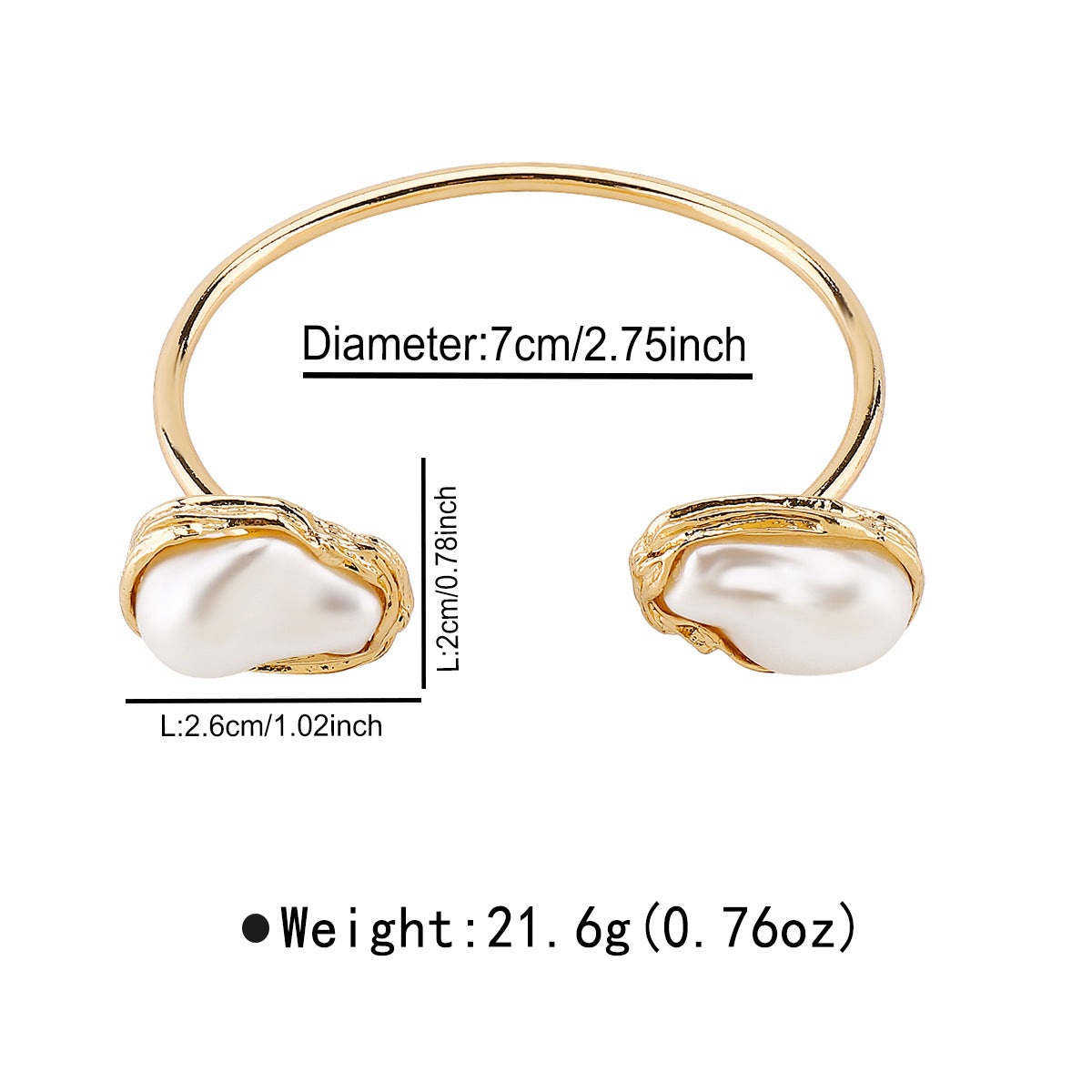 Wholesale Alloy Flower Exaggerated Irregular Pearl Geometric Earrings Ring Collar Bracelet