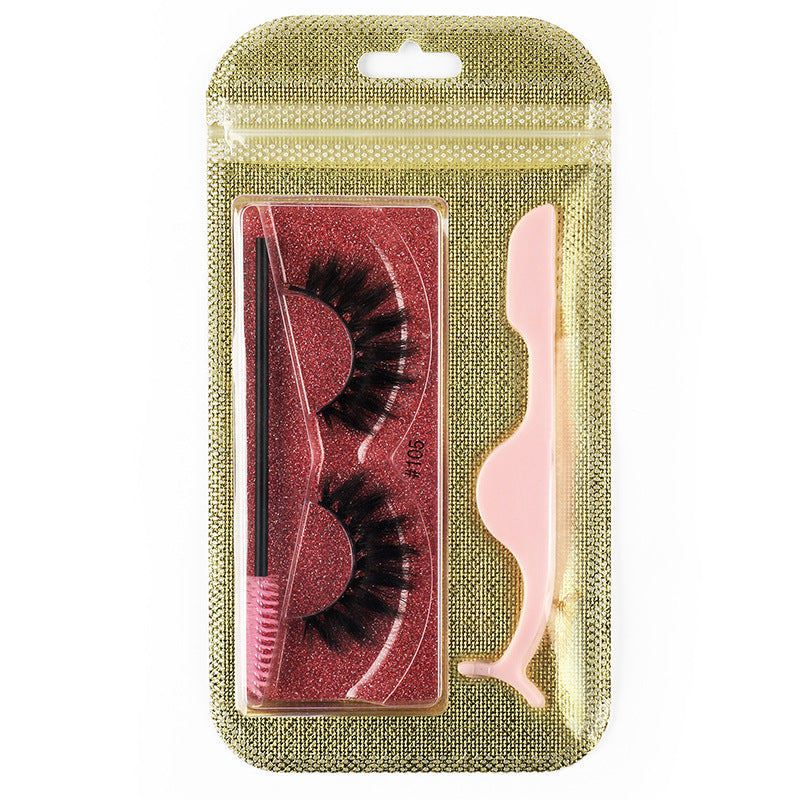 Wholesale Natural Thick 3d False Eyelashes ACC-FS-LJL001