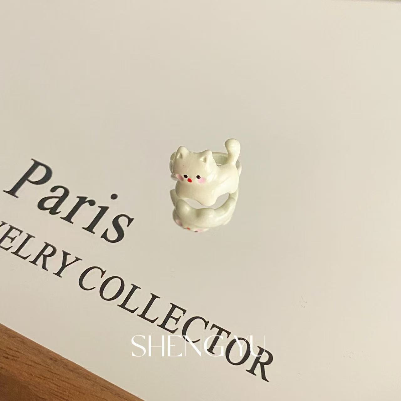 Wholesale Alloy Cute Cartoon Kitten Ear Clips