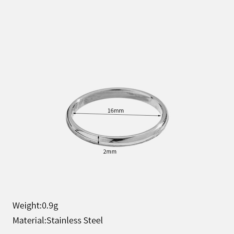 Wholesale Stainless Steel 6mm Inner and Outer Ball Ring