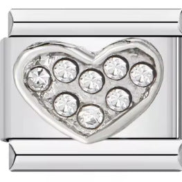 Wholesale 10pcs Italian Charm Bracelet 9mm DIY Splicing Removable Love Series Stainless Steel Composable Bracelet