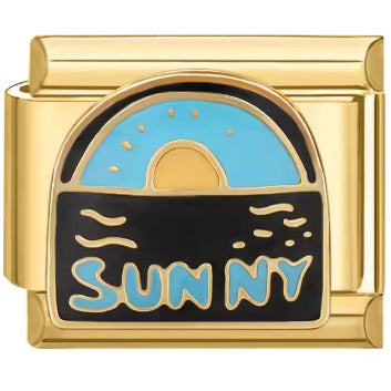 Wholesale  Italian Charm Bracelet 9mm DIY Full Gold Creative Stainless Steel Composable Bracelet