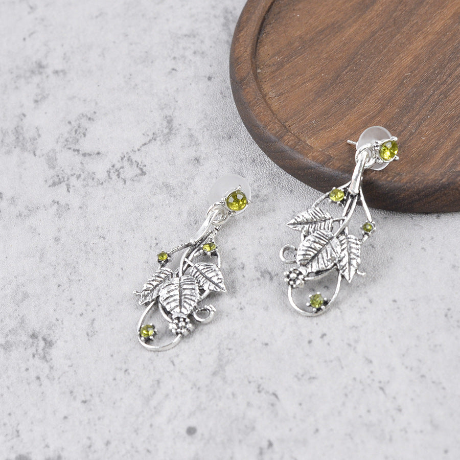 Wholesale  Flower Pendant Earrings