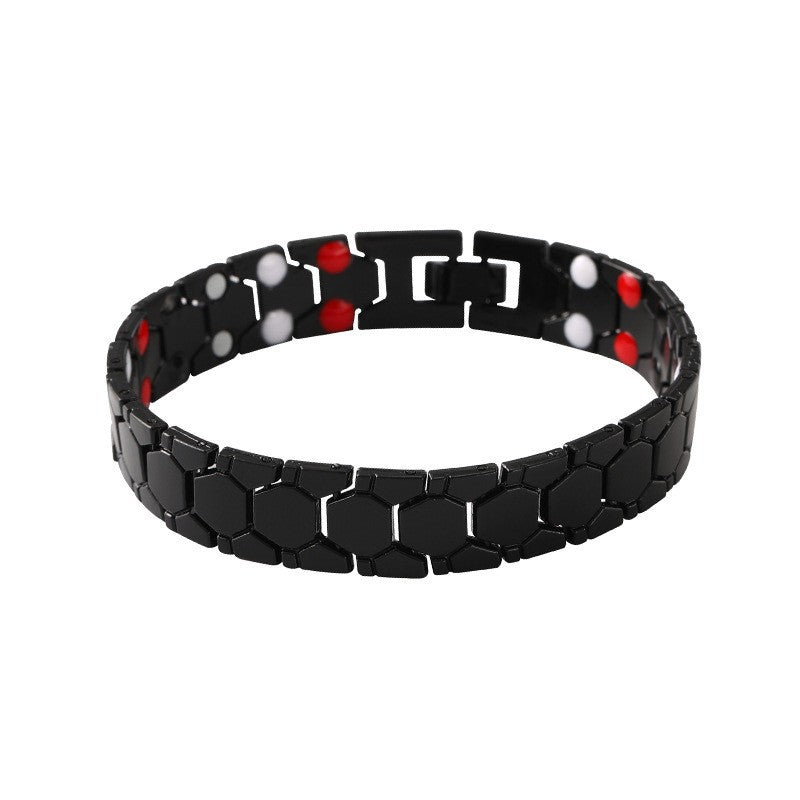 Wholesale Four-In-One Hexagonal Magnetic Bracelet