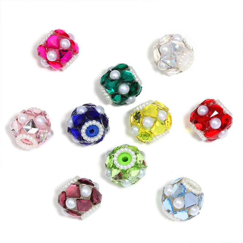 Wholesale 10pcs Crystal Beads with Straight Holes