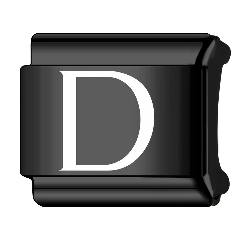 Wholesale Italian Charm Bracelet 9mm DIY Splicing Laser Letters Stainless Steel Composable Bracelet