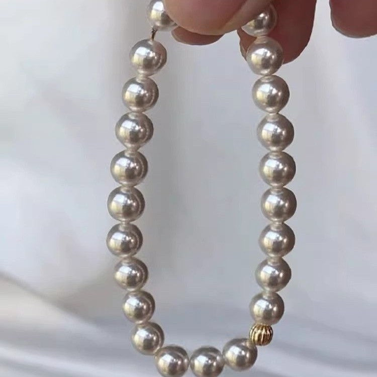 Wholesale Pearl Bracelet Beaded Gold Beads  Bracelet
