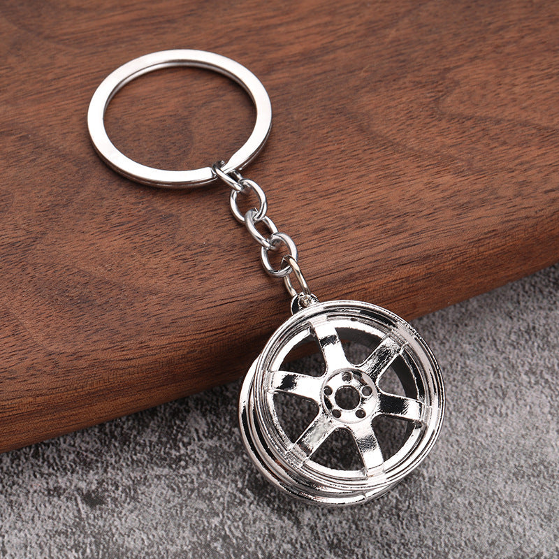 Wholesale Creative three-dimensional car modification accessories keychains