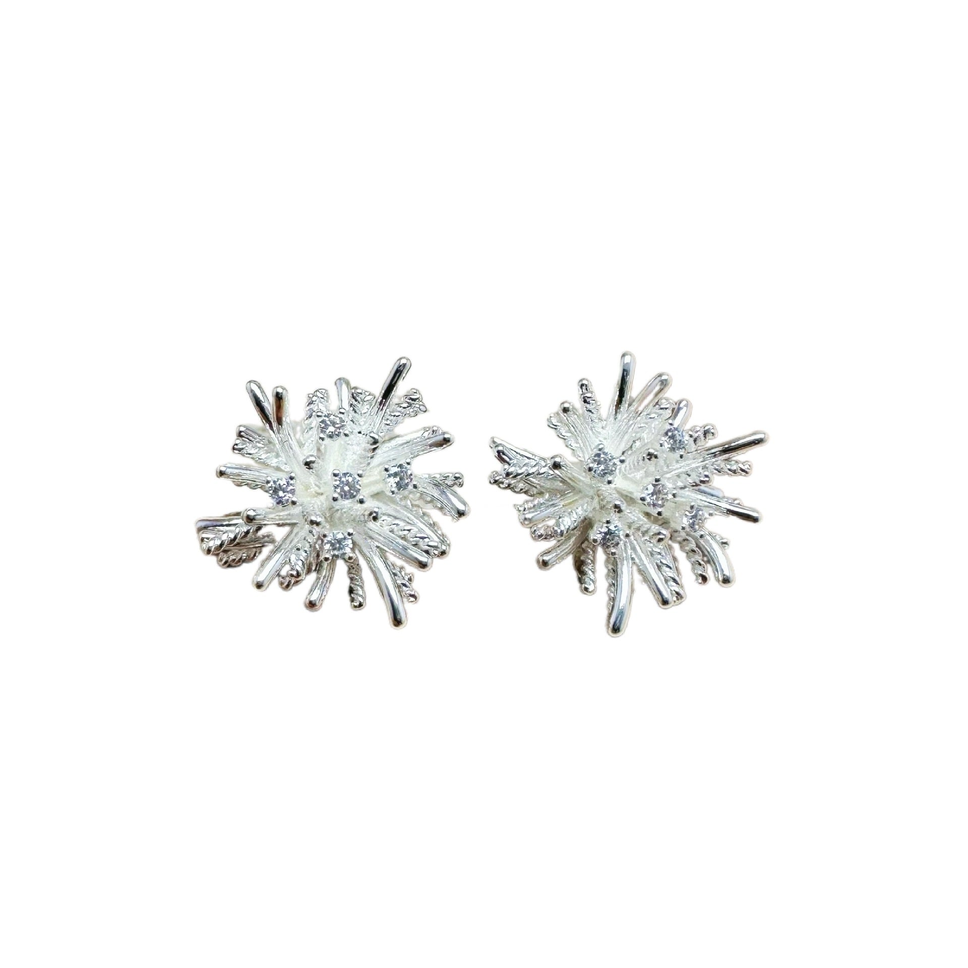 Wholesale Sparkling Firework Earrings Trendy Party Jewelry Fashion Accessory for Women Gift Boutique