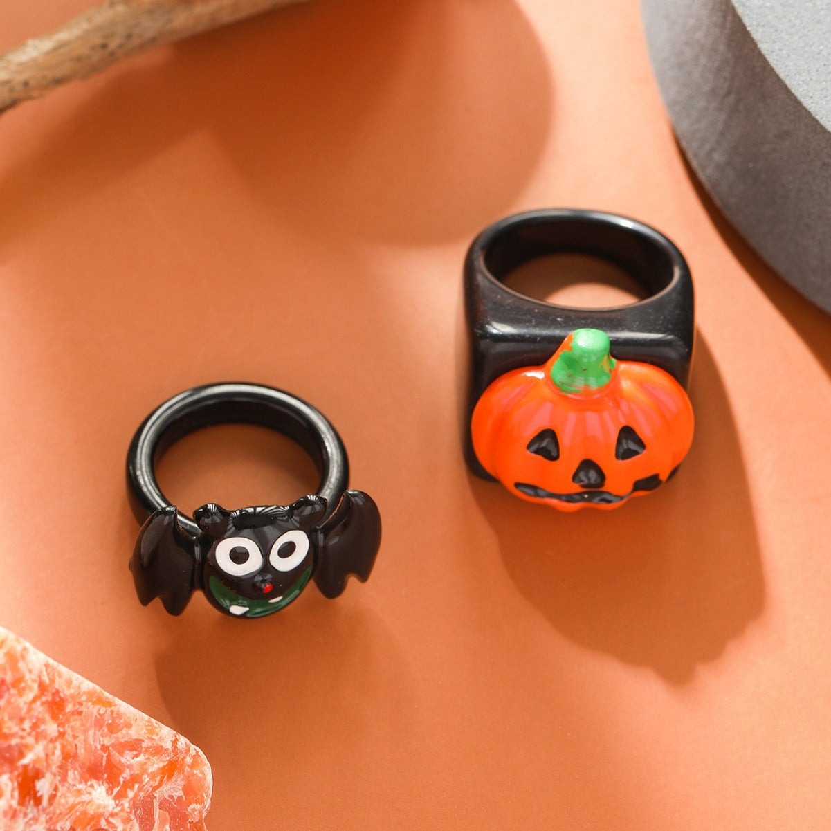 Wholesale Halloween Dark Rings Set ACC-RS-JunJie004