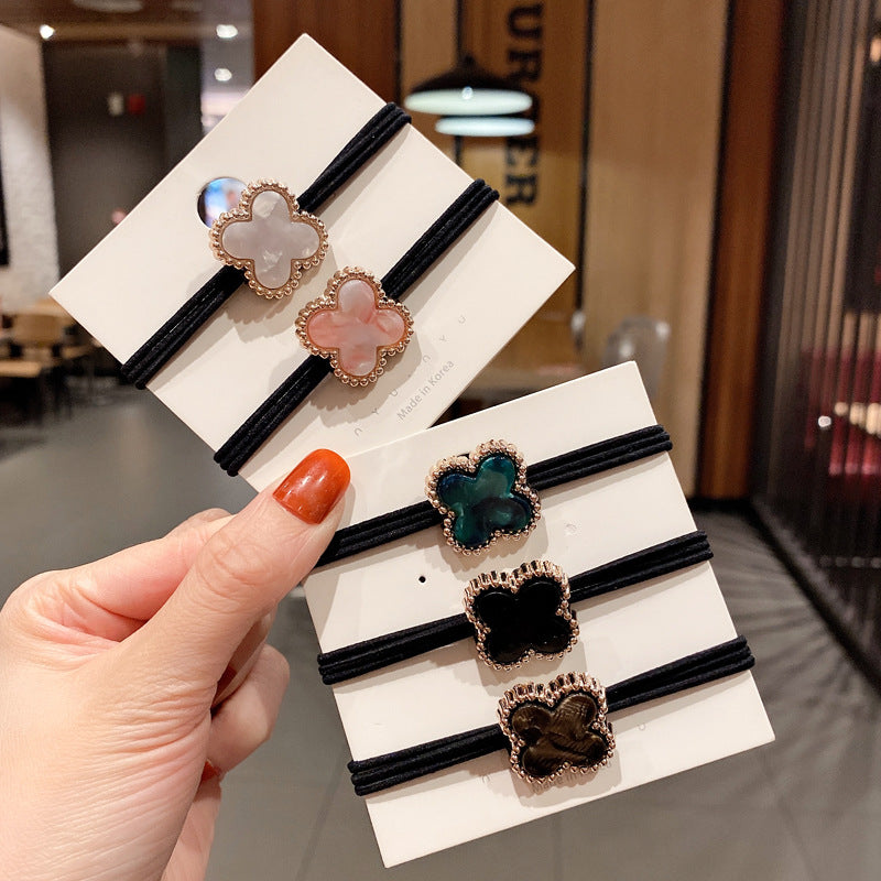 Wholesale Four-leaf Clover Hair Band Three in One Hair Band ACCVIP-HS-Huidi010